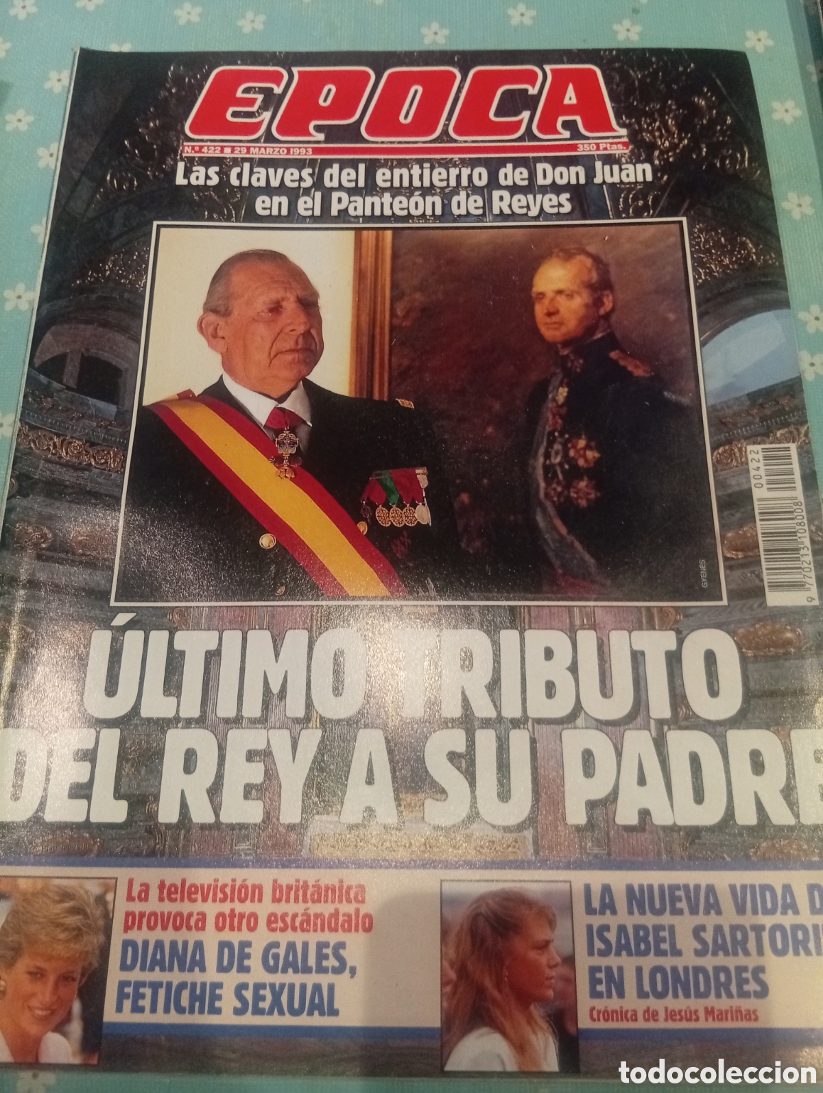Coleccionismo de revista &Eacute;poca: Revista &Eacute;poca 422 1993