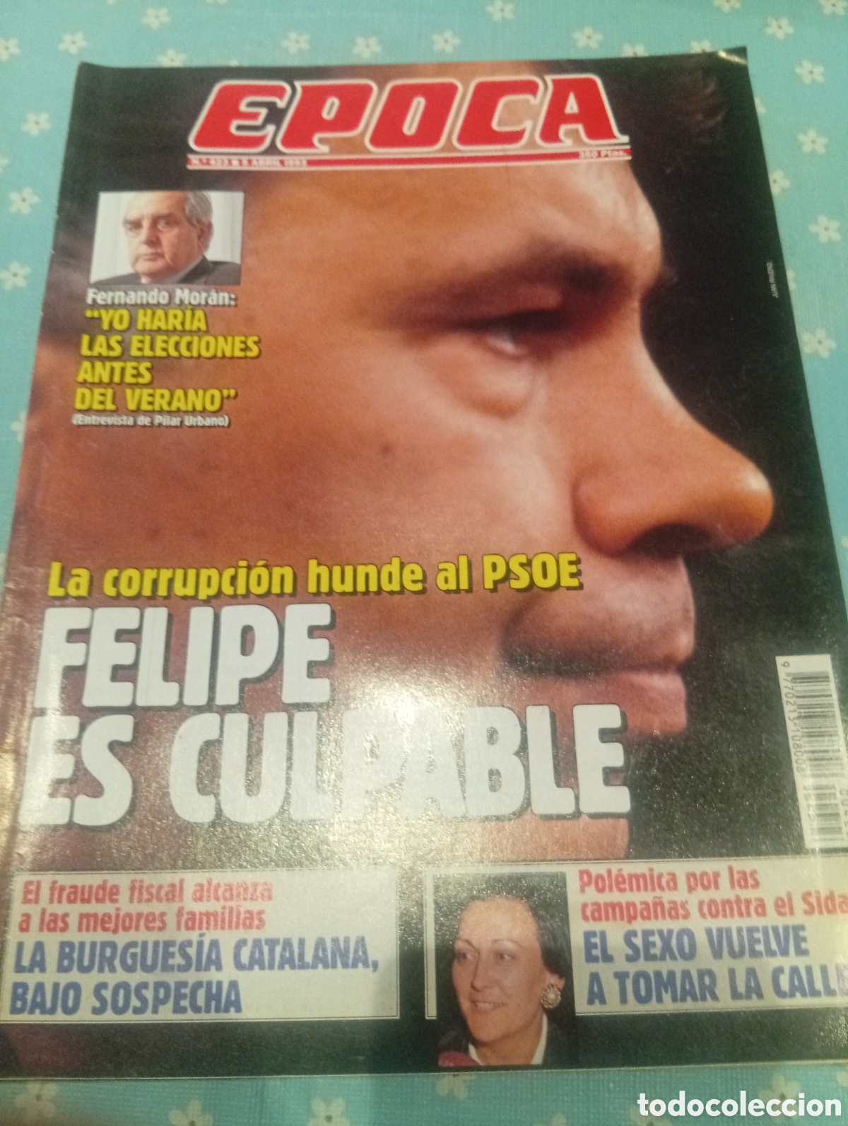 Coleccionismo de revista &Eacute;poca: Revista &Eacute;poca 423 1993
