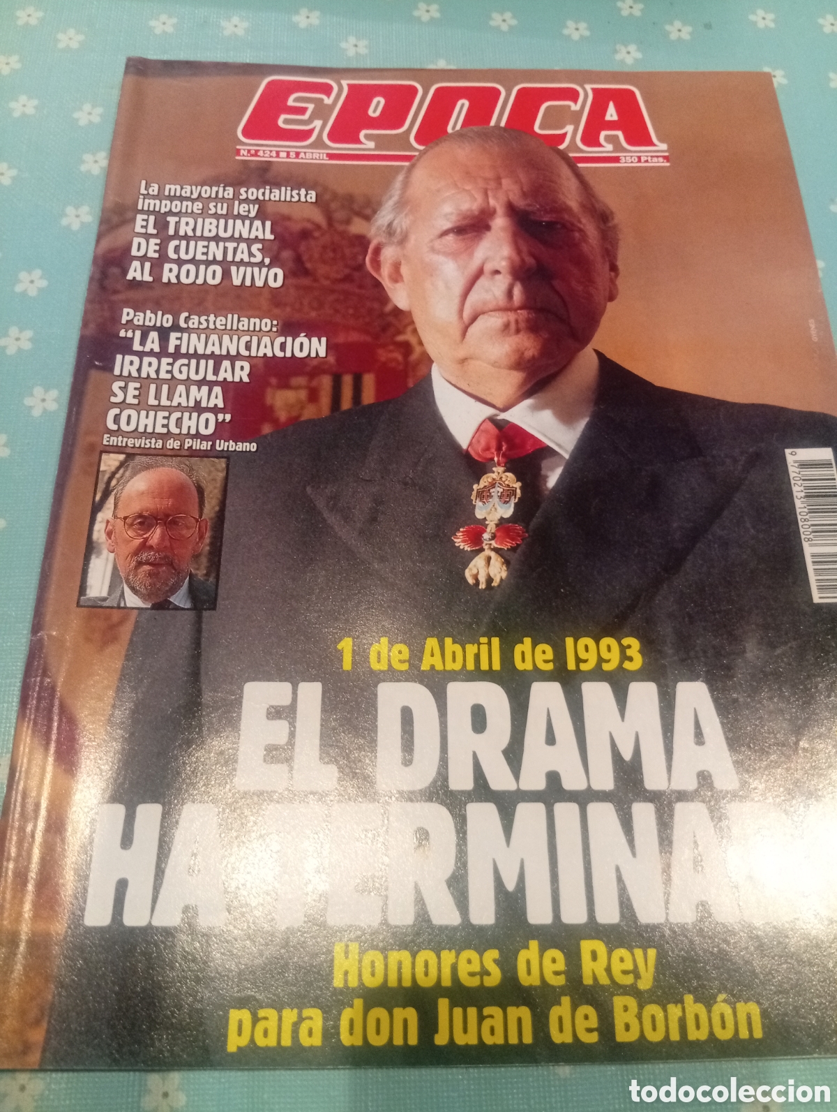 Coleccionismo de revista &Eacute;poca: Revista &Eacute;poca 424 1993