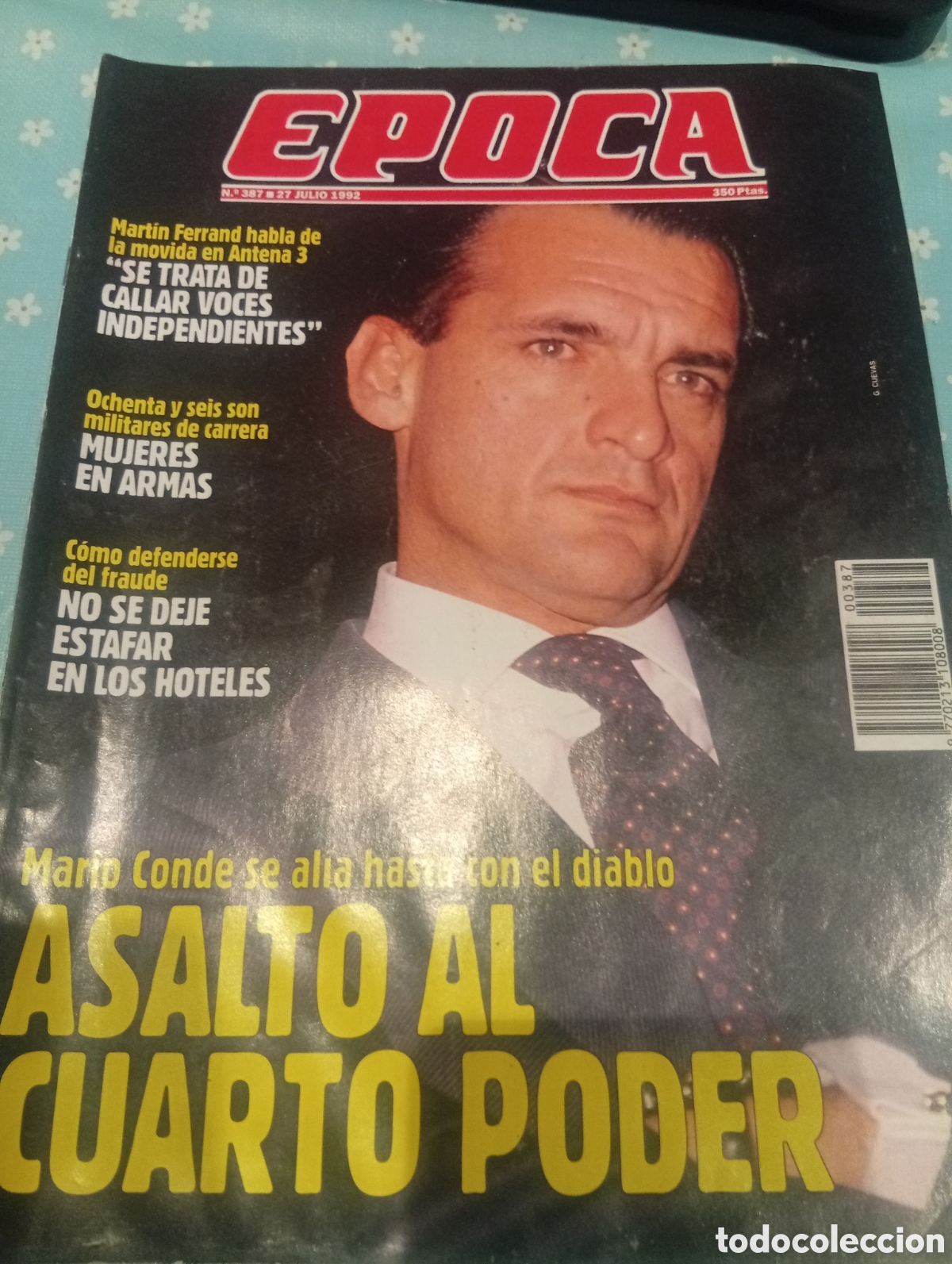 Collezionismo di Rivista &Eacute;poca: Revista &Eacute;poca 387 1992