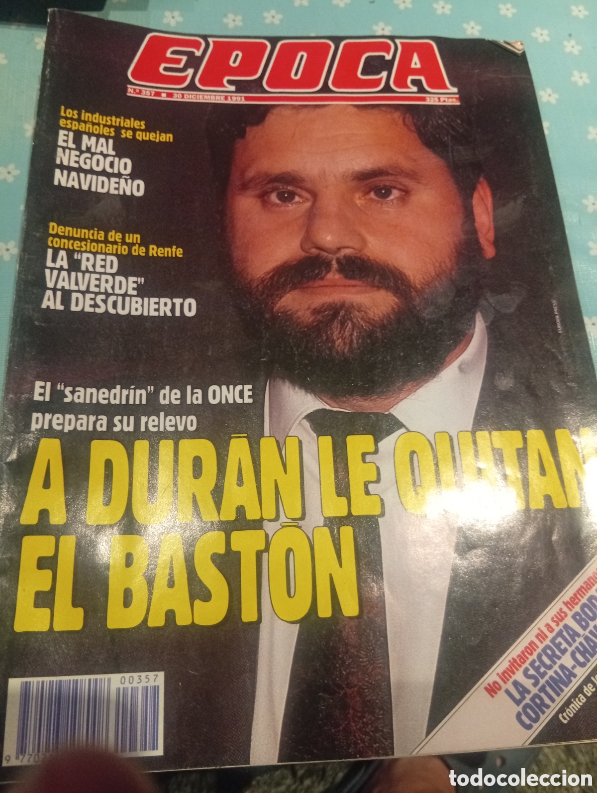 Colecionismo da Revista &Eacute;poca: Revista &Eacute;poca 357 1991