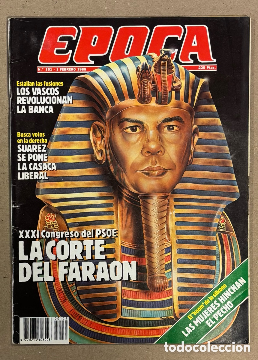Coleccionismo de revista &Eacute;poca: &Eacute;POCA N&deg; 151 (1988). MARTA S&Aacute;NCHEZ ZARZUELA, CHICHO IB&Aacute;&Ntilde;EZ SERRADOR, SABRINA,&hellip;