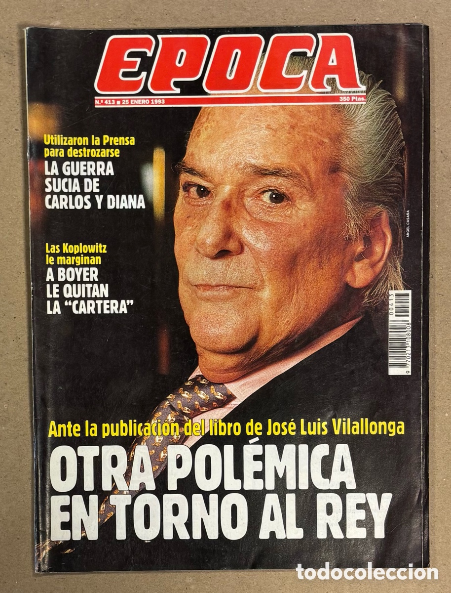 Coleccionismo de revista &Eacute;poca: &Eacute;POCA N&deg; 413 (1993). ROCIO JURADO Vs ISABEL PANTOJA, RAFFAELLA CARR&Aacute;, POL&Eacute;MICA REY JUAN CARLOS,&hellip;