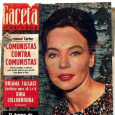 Coleccionismo de Revista Gaceta Ilustrada: GACETA ILUSTRADA Nº 325 1962 (LESLIE CARON, ORIANA FALLACI, GINA LLOBRIGIDA, LA PASIONARIA)