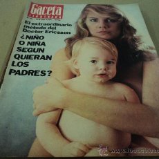 Coleccionismo de Revista Gaceta Ilustrada: EL DOCTOR ERICSSON EN LA GACETA ILUSTRADA