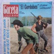 Coleccionismo de Revista Gaceta Ilustrada: EL CORDOBES - EMILIO REYES - MIS 63 DIAS EN UNA CUEVA. Lote 49467515