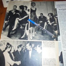 Coleccionismo de Revista Gaceta Ilustrada: RECORTE PRENSA : SARA MONTIEL EN CHEZ BALMAIN CON JOSE VICENTE OLALLA. GACETA ILUSTRADA, MARZO 1959