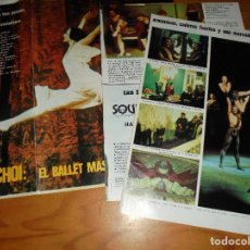 Coleccionismo de Revista Gaceta Ilustrada: RECORTE PRENSA : BOLSCHOI : EL BALLET MAS ANTIGUO DEL MUNDO. GACETA ILUSTRADA, FEBRERO 1977