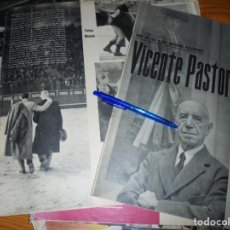 Coleccionismo de Revista Gaceta Ilustrada: RECORTE PRENSA : VICENTE PASTOR, UNO DE LOS 4 DEL ANTIGUO PASODOBLE. GACETA ILUSTRADA, NOVBRE 1959