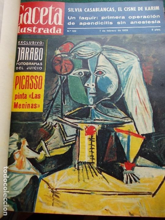 Coleccionismo de Revista Gaceta Ilustrada: ACETA ILUSTRADA 1959 COMPLETA MAS DE 52 REVISTAS FOTOS DE LAS PORTADAS - Foto 48 - 169855664