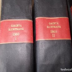 Coleccionismo de Revista Gaceta Ilustrada: REVISTA GACETA ILUSTRADA 1960 COMPLETO TODO EL AÑO MAS DE 50 REVISTAS FOTOS DE TODAS LAS PORTADAS