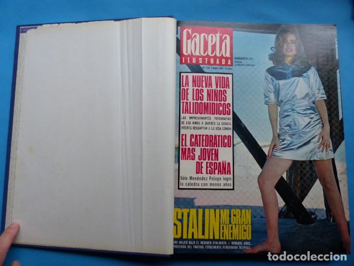 REVISTA GACETA ILUSTRADA - 1 TOMO - 8 NUMEROS - AÑO 1967 (Coleccionismo - Revistas y Periódicos Modernos (a partir de 1.940) - Revista Gaceta Ilustrada)