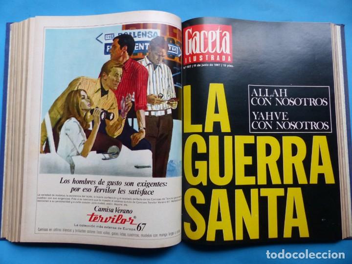Coleccionismo de Revista Gaceta Ilustrada: REVISTA GACETA ILUSTRADA - 1 TOMO - 8 NUMEROS - AÑO 1967 - Foto 7 - 220101543