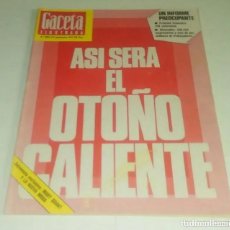 Coleccionismo de Revista Gaceta Ilustrada: GACETA ILUSTRADA NÚM 1.094. AÑO 1977. Lote 296760653