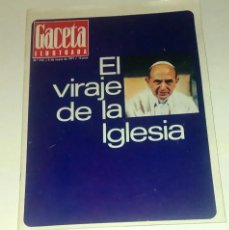 Coleccionismo de Revista Gaceta Ilustrada: GACETA ILUSTRADA NÚM 743. AÑO 1971. Lote 296761798