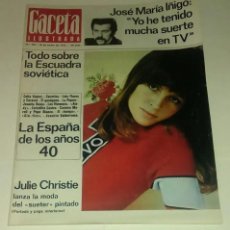Coleccionismo de Revista Gaceta Ilustrada: GACETA ILUSTRADA NÚM 797. AÑO 1972. Lote 296762548