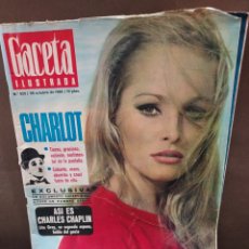 Coleccionismo de Revista Gaceta Ilustrada: GACETA ILUSTRADA NUMERO 525....1966.....CHARLOT...EN PORTADA URSULA ANDRESS...... Lote 324842708