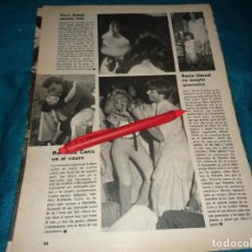 Coleccionismo de Revista Gaceta Ilustrada: RECORTE : RAFFAELLA CARRÁ, SE DIVIERTE EN MARBELLA. ROCIO DURCAL. GACETA ILUSTRADA, AGTO 1978