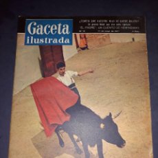 Coleccionismo de Revista Gaceta Ilustrada: GACETA ILUSTRADA Nº 31 1957. Lote 349718209