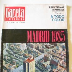 Coleccionismo de Revista Gaceta Ilustrada: GACETA ILUSTRADA - Nº 605 - 12 DE MAYO DE 1968. Lote 363095665