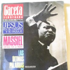 Coleccionismo de Revista Gaceta Ilustrada: GACETA ILUSTRADA - Nº 601 - 14 DE ABRIL DE 1968. Lote 363096495