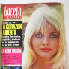 Coleccionismo de Revista Gaceta Ilustrada: GACETA ILUSTRADA - Nº 600 -7 DE ABRIL DE 1968. Lote 363096750