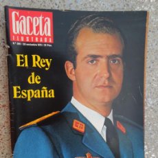 Coleccionismo de Revista Gaceta Ilustrada: GACETA ILUSTRADA Nº 999- 30-11-1975- EL REY DE ESPAÑA JUAN CARLOS