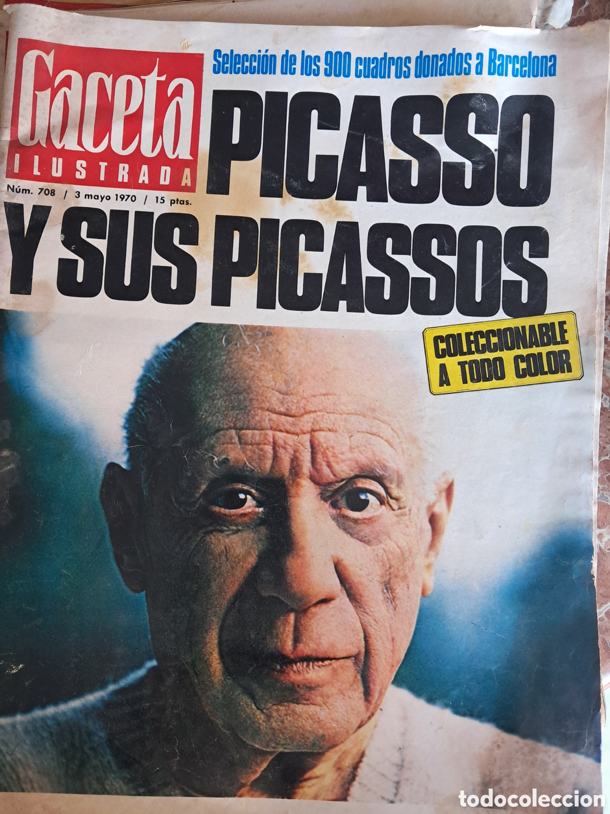 Coleccionismo de Revista Gaceta Ilustrada: Gaceta Ilustrada, concretament el&nbsp;n&uacute;mero 708, publicat el&nbsp;3 de maig de 1970.