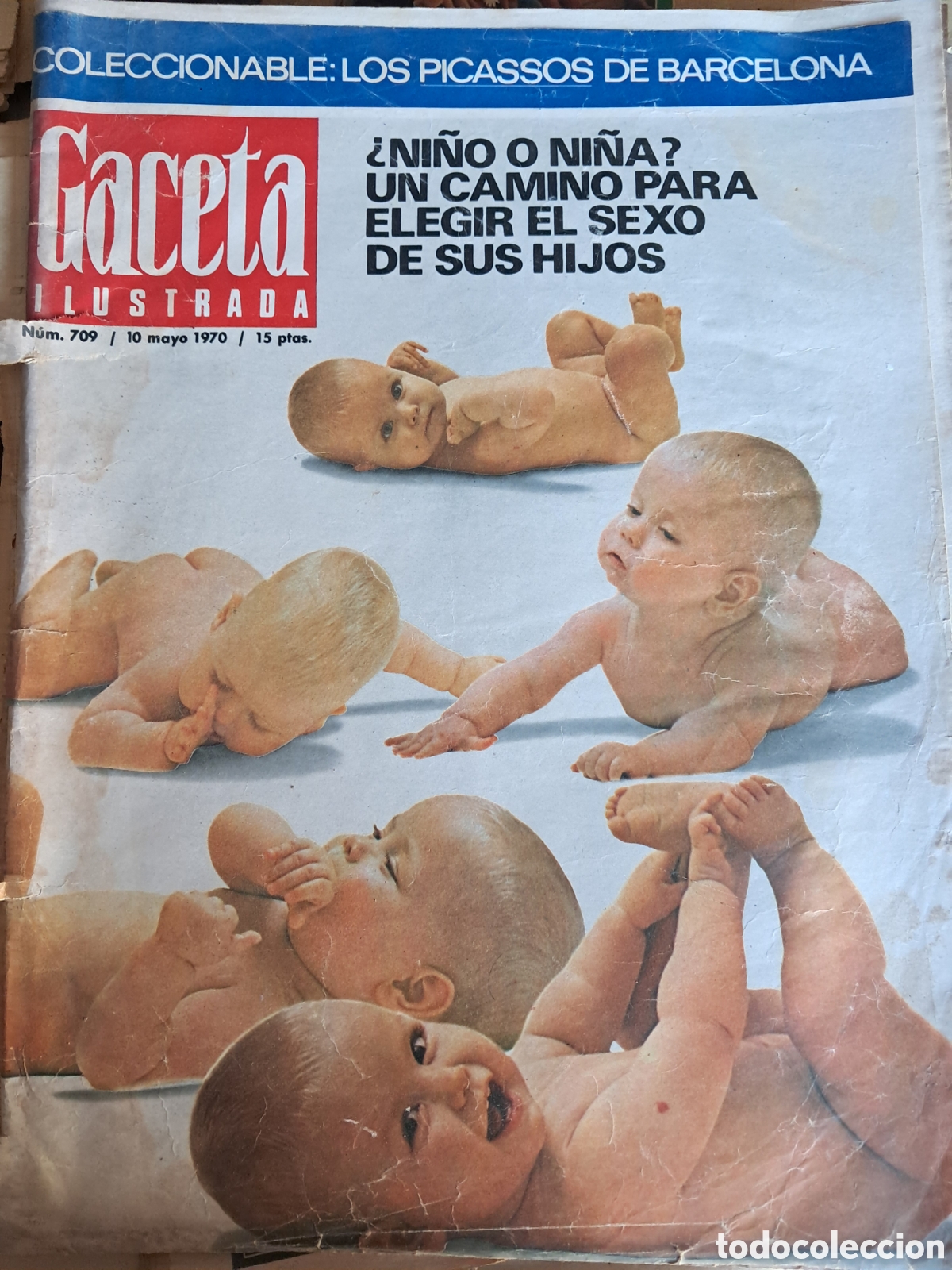Collection Magazine Gaceta Ilustrada: L'exemplar de la imatge &eacute;s el&nbsp;n&uacute;mero 709&nbsp;de la revista espanyola&nbsp;Gaceta Ilustrada, publicat el&nbsp;10 de