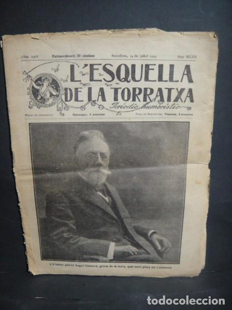 Sammeln von Zeitschriften Gaceta Ilustrada: l'esquella de la torratxa , n&ordm; 2368 , julio de 1924 - muerte de angel guimer&agrave;