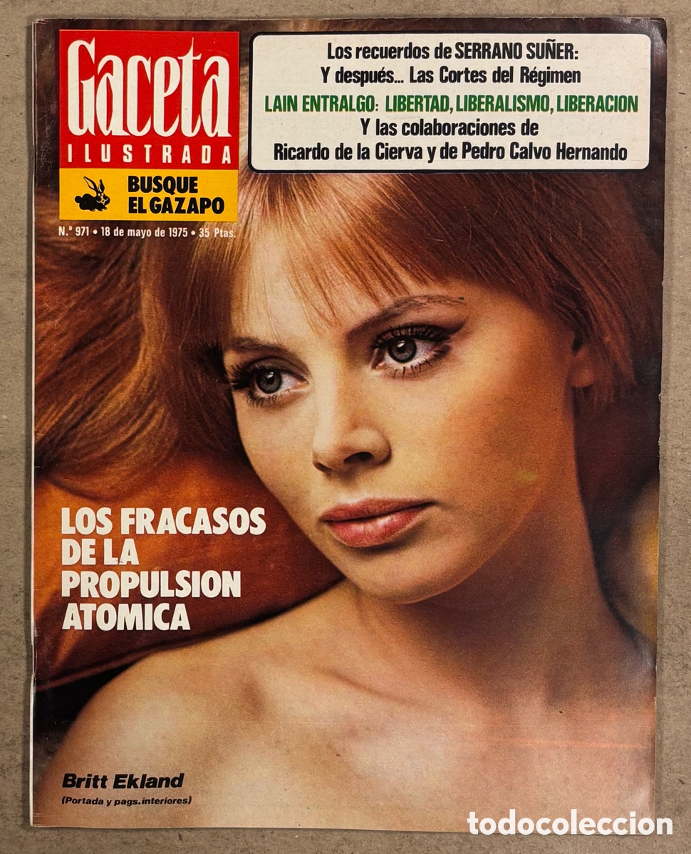 Coleccionismo de Revista Gaceta Ilustrada: GACETA ILUSTRADA N&deg; 972 (1973). COPA DAVIS EN MURCIA, VIETNAM, NEPAL, PASTORES DE GEORGIA,&hellip;