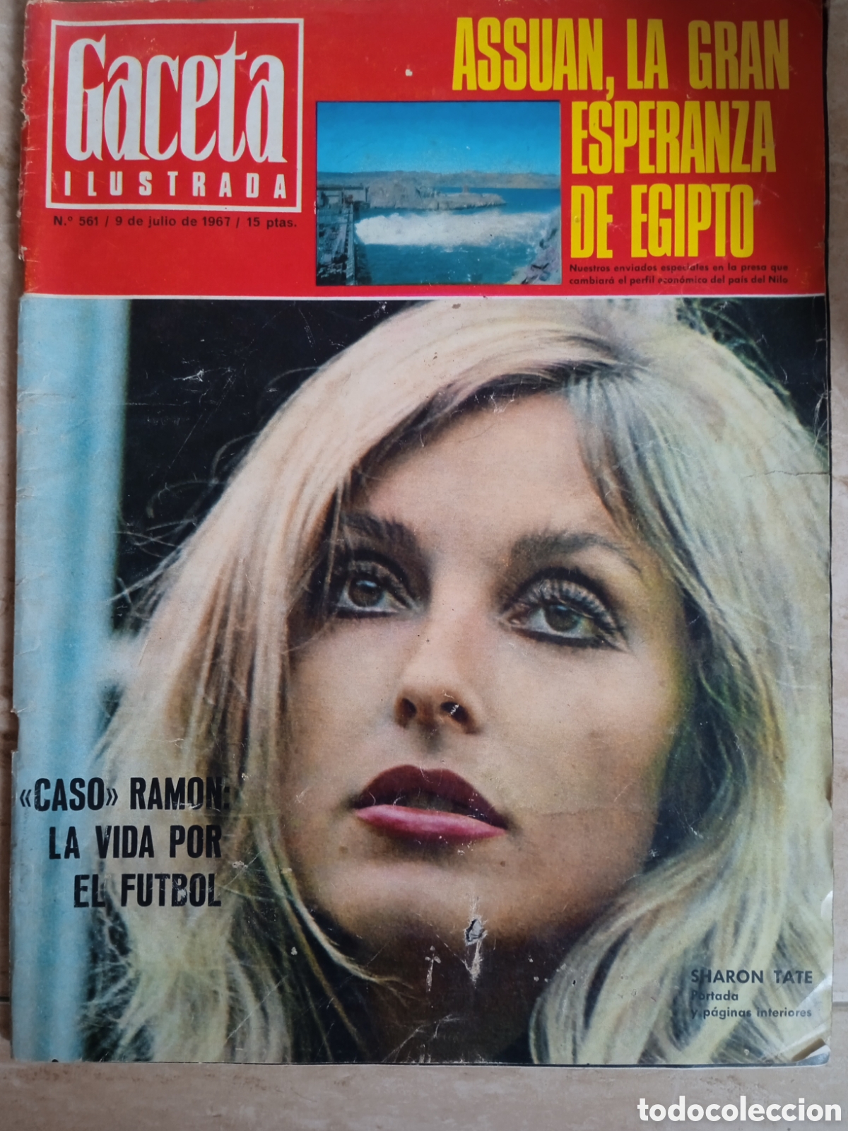 Collection Magazine Gaceta Ilustrada: Gaceta Ilustrada n&deg;561 Sharon Tate Assuan Jayne Mansfield