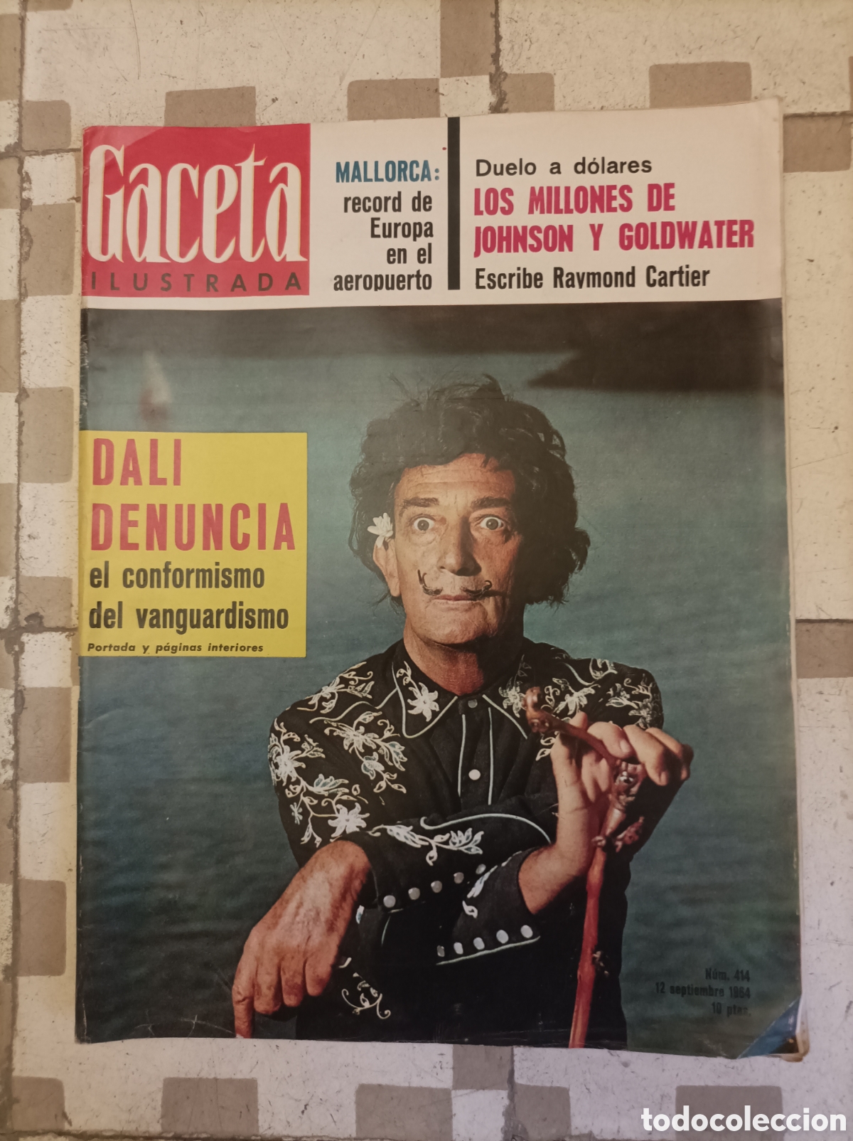 Coleccionismo de revista Gaceta Ilustrada: GACETA ILUSTRADA 414 DALI