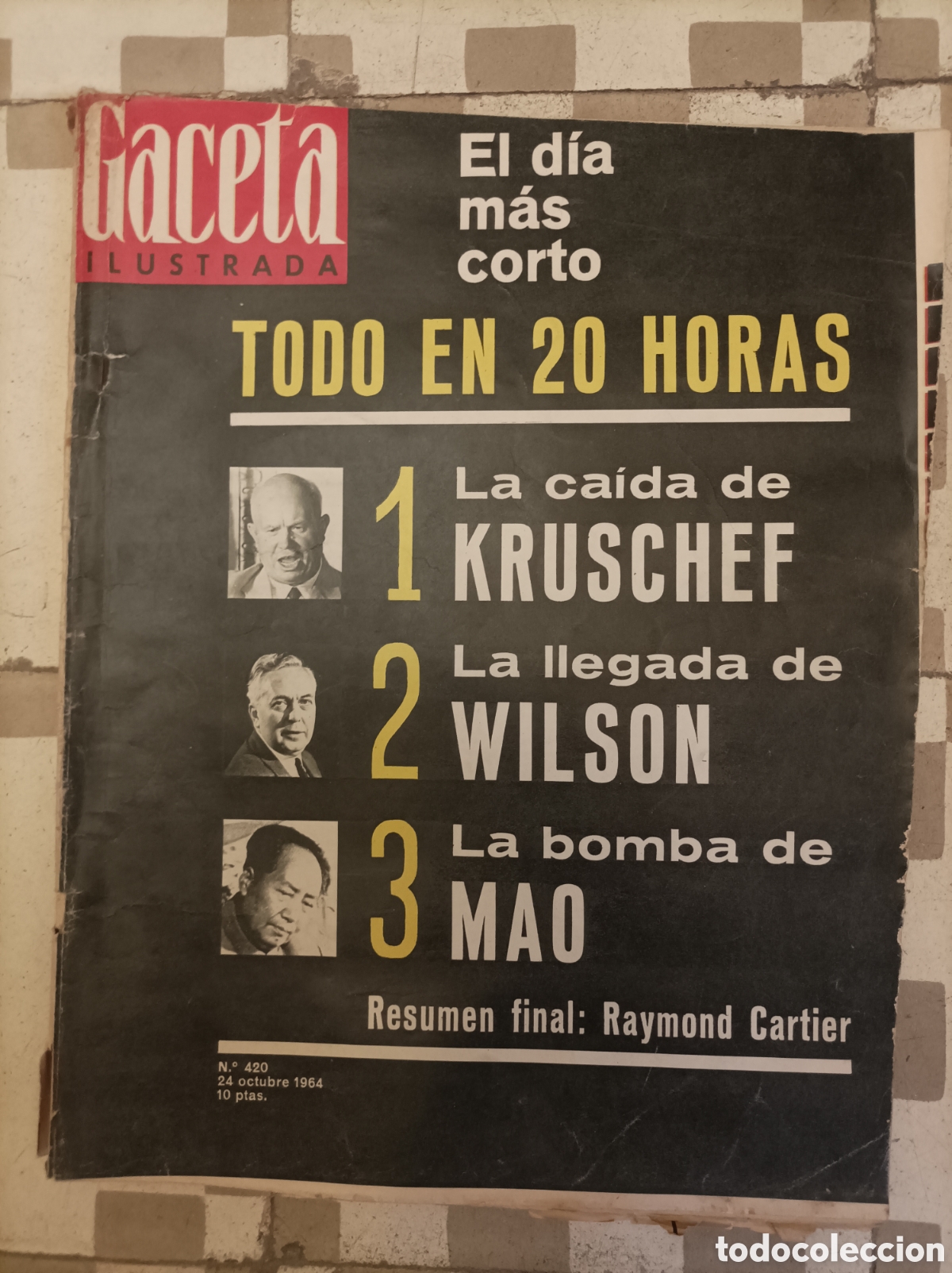 Collection Magazine Gaceta Ilustrada: GACETA ILUSTRADA N&deg; 420 PUBLICIDAD PEPSI COLA