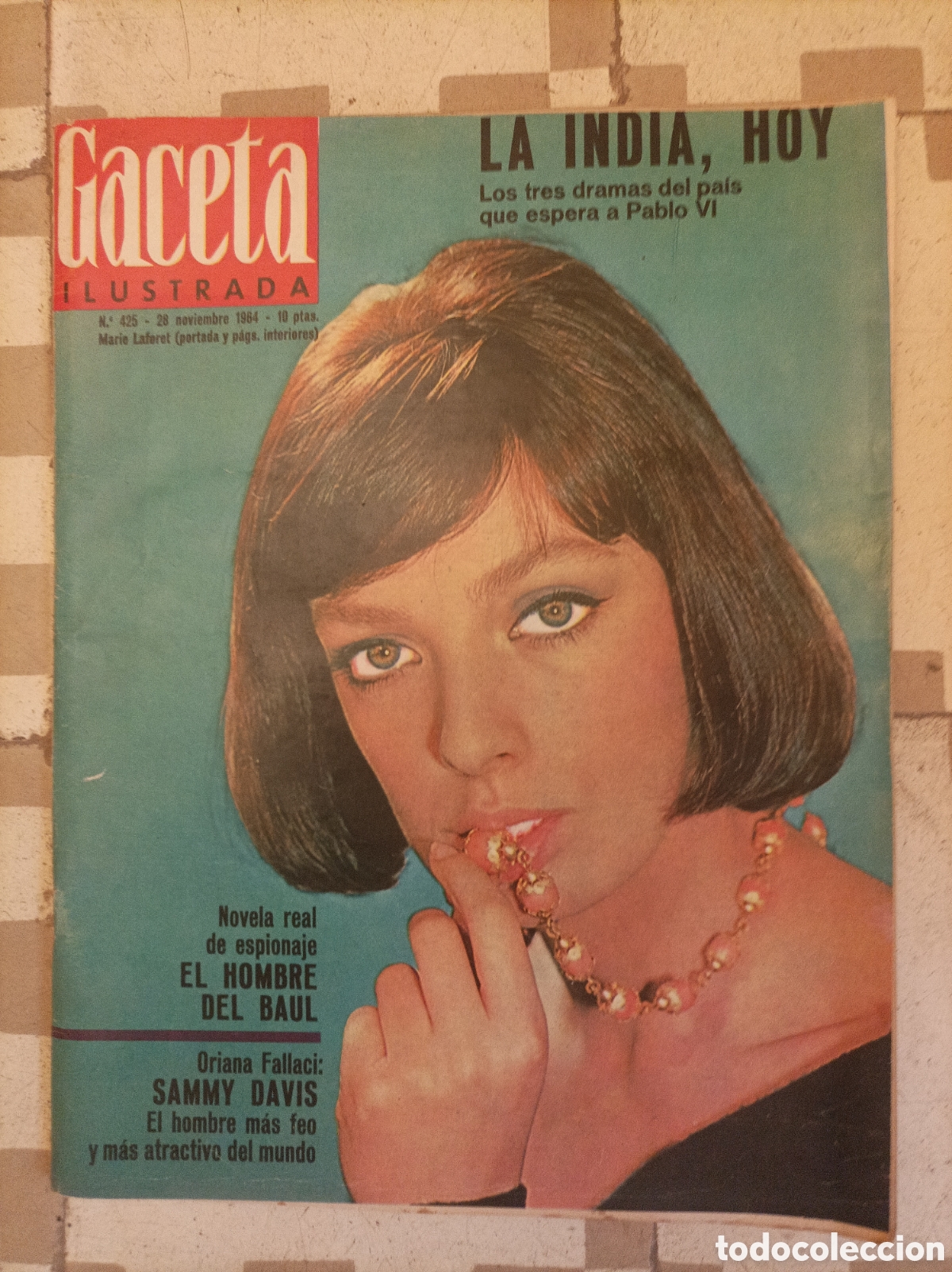 Coleccionismo de revista Gaceta Ilustrada: GACETA ILUSTRADA N&deg;425 MARIE LAFORET - SAMMY DAVIS