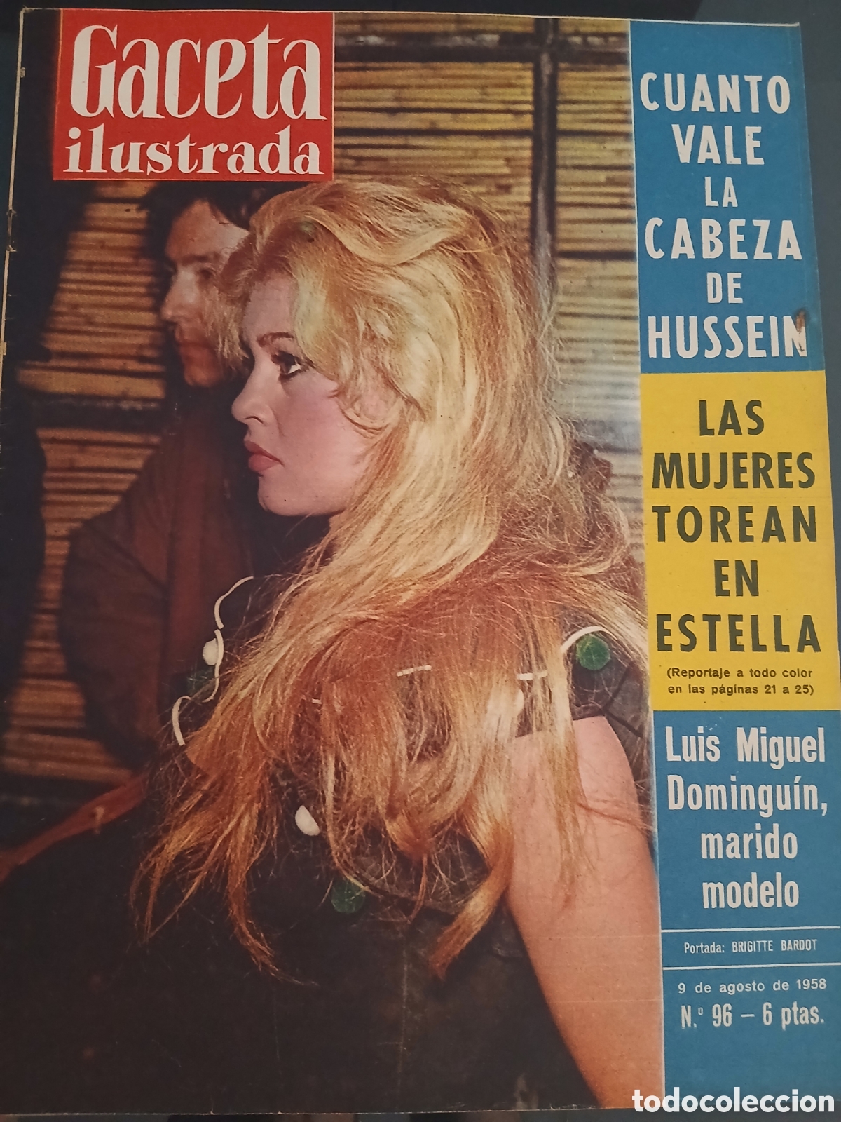 Coleccionismo de revista Gaceta Ilustrada: Gaceta ilustrada 96 ( Las mujeres torean en Estella)