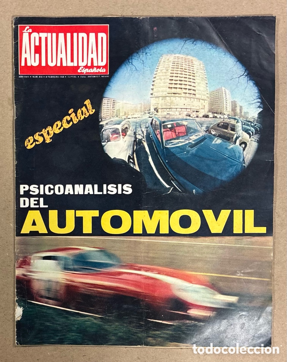 Coleccionismo de revista Gaceta Ilustrada: LA ACTUALIDAD ESPA&Ntilde;OLA N&deg; 840 (1968). MAR&Iacute;A OSTIZ, ROTA: D&Oacute;LARES Y VICIO, LOS NUEVOS DANDYS, ESPECIA