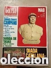 Coleccionismo de revista Gaceta Ilustrada: Lote 4 Revistas Gaceta Ilustrada (Septiembre 1976) - Especial MAO, CANARIAS (Summers), SECUENCIA MEN