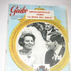 Coleccionismo de Revista Garbo: GARBO, Nº 680 DE 19 DE MARZO DE 1966. LA BODA DEL SIGLO, BEATRIZ Y CLAUS DE HOLANDA. Lote 24444244