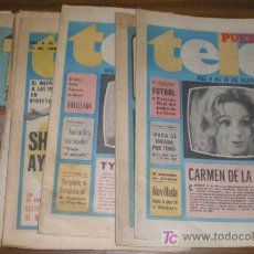 Coleccionismo de Revista Garbo: TELE PUEBLO. LOTE 17 REVISTAS. (AÑOS 70). Lote 21056952