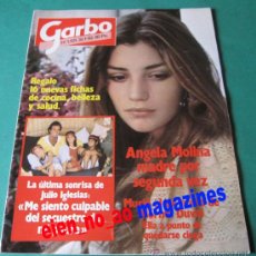 Coleccionismo de Revista Garbo: GARBO 1501/1982 ANGELA MOLINA~JULIO IGLESIAS~ELIZABETH TAYLOR~NATALIE WOOD~EL PATRIARCA. Lote 33048829