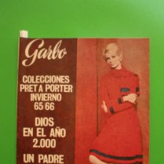 Coleccionismo de Revista Garbo: GARBO Nº 649 14-09-1965 MARISOL - DIA DE ASTURIAS - COLECCIONES PRET A PORTER INVIERNO 65/66