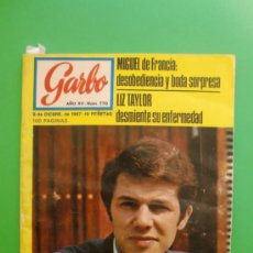 Coleccionismo de Revista Garbo: GARBO Nº 770 09/12/1967 MAY BRITT SAMMY DAVIS - MINA - LIZ TAYLOR - ADAMO - RANDY BOONE 