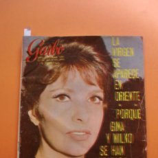 Coleccionismo de Revista Garbo: GARBO Nº 698 23/06/1966 SORAYA - BRIGITTE BARDOT - YUL BRINNER - GINA LOLLOBRIGIDA - PUBLI. VESPA. Lote 34333373