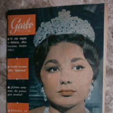 Coleccionismo de Revista Garbo: GARBO Nº591.1964.FARAH DIBA,MISS NACIONES UNIDAS,SALOME-A.RUSSELL,SORAYA,B.FILIPPINI,C.CASELLI.. Lote 36041125