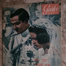 Coleccionismo de Revista Garbo: GARBO Nº602. 1964.CONSTANTINO Y ANA MARIA,E.DUQUE,R.VADIM,F.SINATRA,S.TRACY,DIOR,CLAUDIA DE FRANCIA.. Lote 36126035
