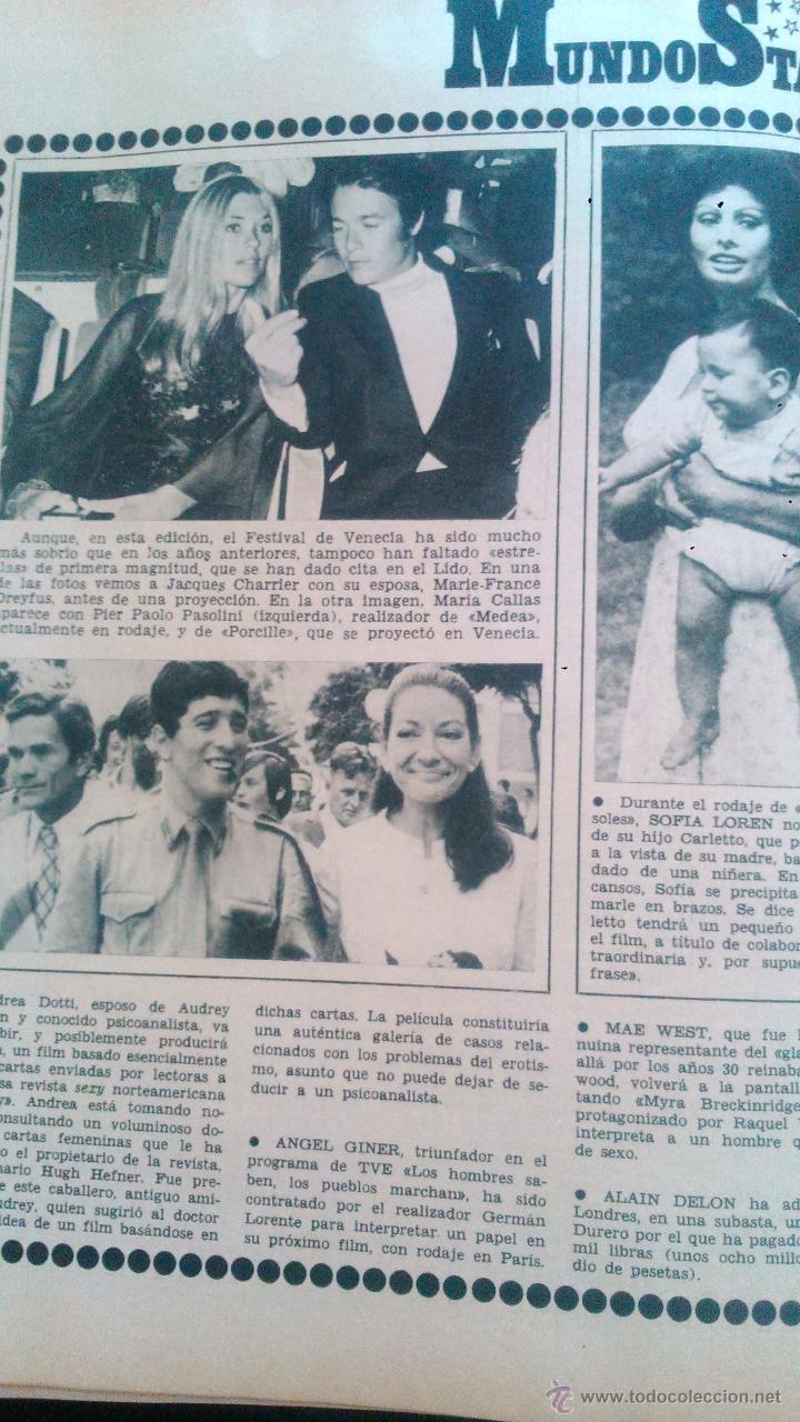 Coleccionismo de Revista Garbo: RECORTES MARIA CALLAS SOFIA LOREN. Lote 43157321