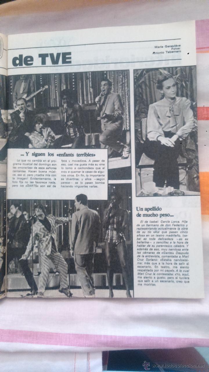 Coleccionismo de revista Garbo: RECORTES darts - Foto 1