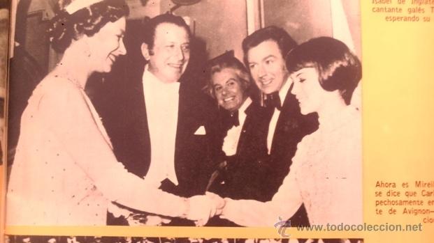 Coleccionismo de revista Garbo: RECORTES MIREILLE MATHIEU - Foto 1
