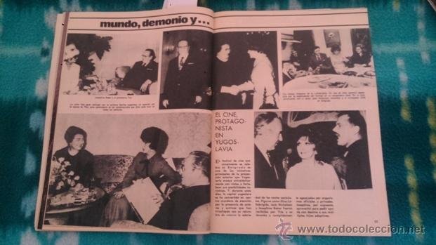 Coleccionismo de Revista Garbo: RECORTES GINA LOLLOBRIGIDA JOSEPHINE BAKER. Lote 43999366